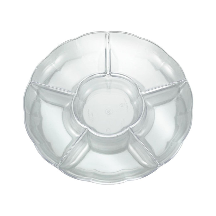 SmartyHadaParty Disposable Plastic Serving Trays Wayfair